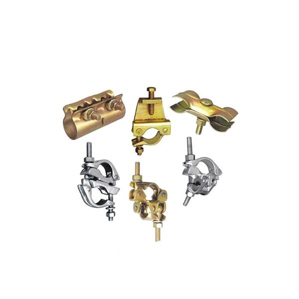 Sliver Fixed Scaffolding Double Swivel Couplers Formwork Accessories