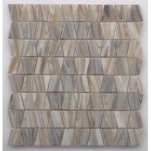 Quality Rose Latest Mosaic Tile with Trapezoid Shape for sale