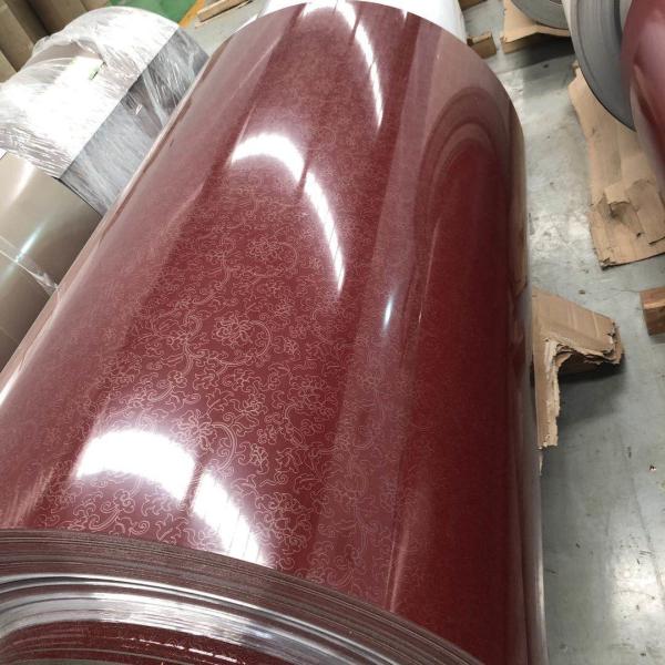 Home Appliance Prepainted Steel Coil , Galvannealed Steel Coils Coated With PVC