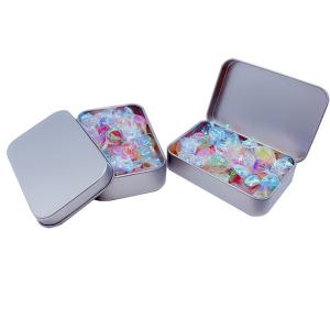 Rectangular Gift Tin Cans USB Packaging Metal Tinplate Box