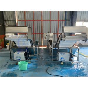 Stable Fish Speed Cleaning Machine , Wear Resistant Automatic Vegetable Washer