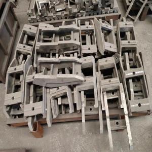 Engneering Machinery Wearing Casting Parts Cast Iron Lost Foam Casting