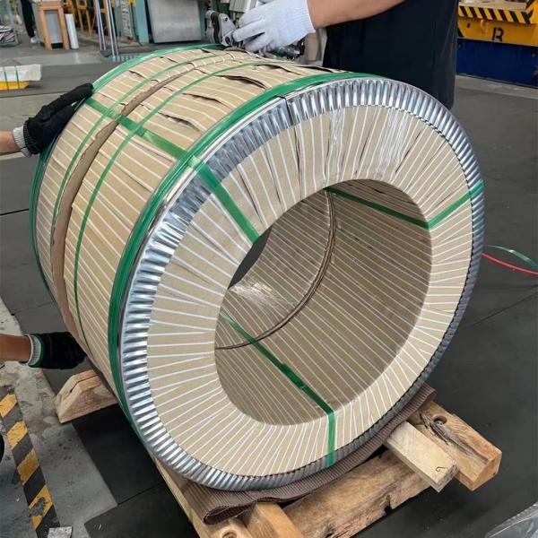 Cold Rolled Stainless Steel Coils Strip Sus301 Eh Jis G4313 Deburred Edges