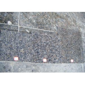 Canada Caledonia Granite Countertop Slabs , Grey Polished Granite Slabs