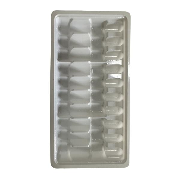 PET Fragile Goods Packaging Tray Glass Bottle Fixed Packaging Tray Water Injection 1ml 2ml 5ml 10ml Ampoule Tray