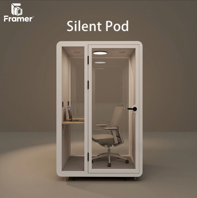 China Customizable Single Person Pod Compact Portable Office Pods Adjustable on sale