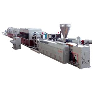 Twin Screw Type Extrusion Line For PVC With Leading Technology And Long Service
