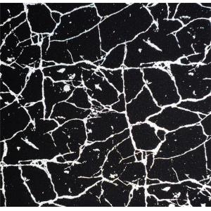 Illuminated Irregularly Patterned Black Cloth