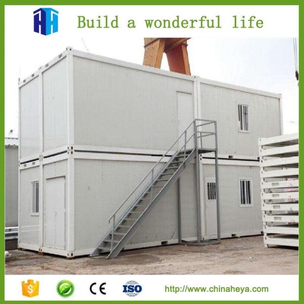 Creative steel structure container house sample office design China manufacturer