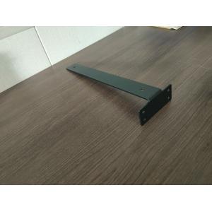 Gold L shape shelf strut bracket floating shelf wall bracket