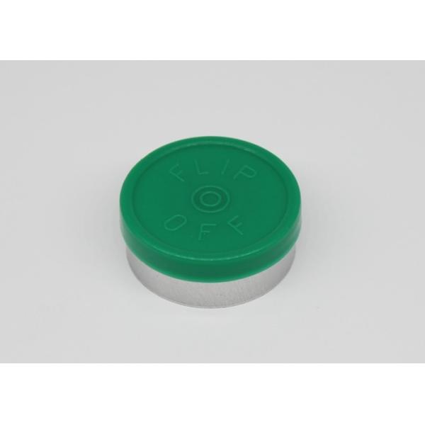 20mm Green Easy Open Flip Off Vial Seal GMP Certification Custom Logo