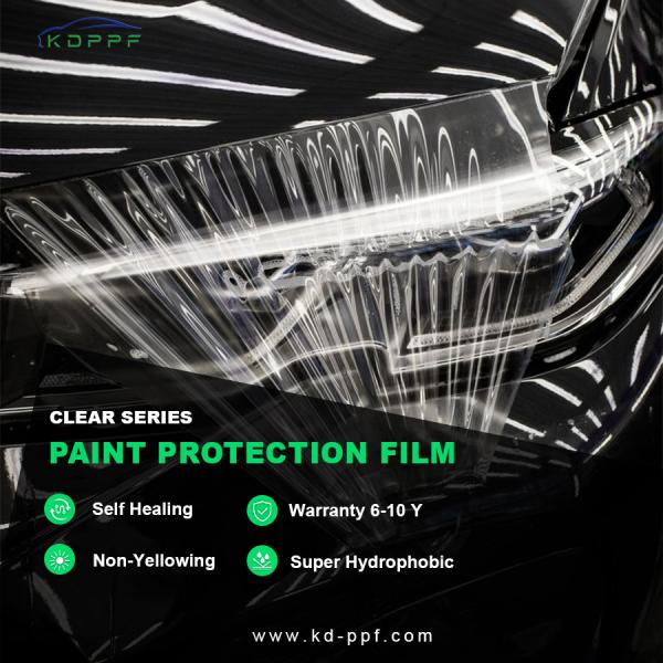 Buy Instant Self Healing Gloss Paint Protection Film Automotive Wrap at wholesale prices