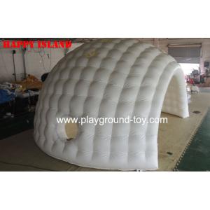 Quality Led Lights Inflatable Air Tent , Diameter 5m Inflatable Dome Tent for sale
