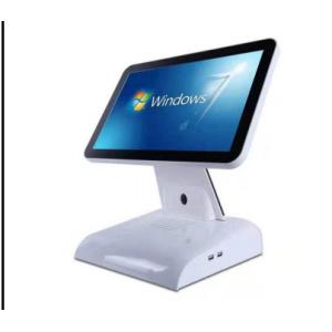 Aluminum Alloy Base POS Cash Register POS All In One Touchscreen Computer