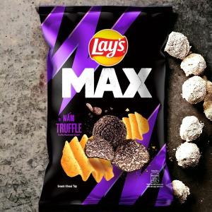 Lay's 42 g Max Truffle Mushroom Flavor Chips Wholesale - Case of 100 PCS for