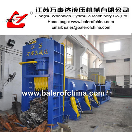 Buy Automatic Hms Shear Baler Scrap Car Press at wholesale prices