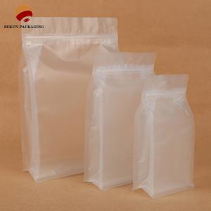 Food Transportation Solution Flat Bottom Bag With Multiple Extrusion Processing