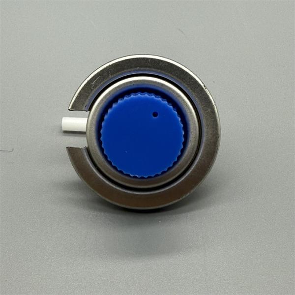 Butane gas valve suitable for home cooking, with safety, leak prevention and portability.