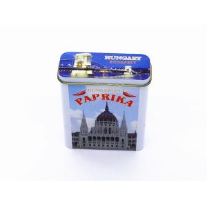 Metal Rectangle Christmas Tin Box food gift containers For Chocolate Cookie