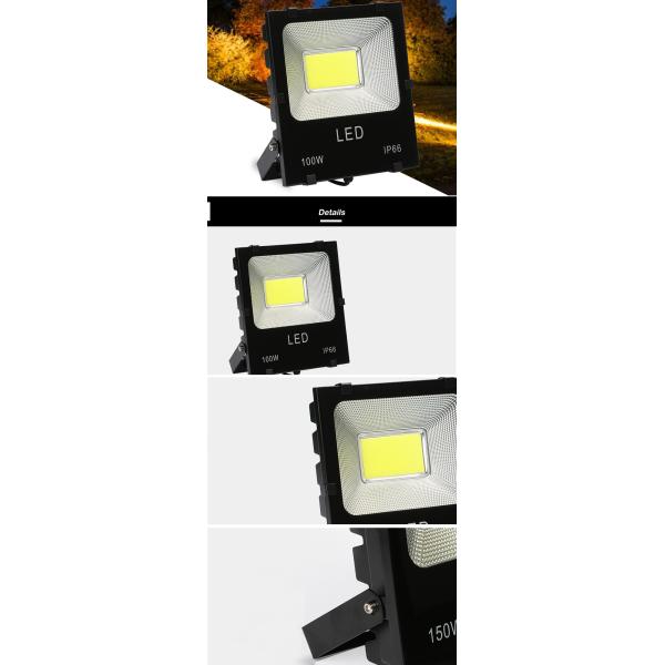Ac Dc 12V 24V Outdoor LED Flood Lights , Water Resisitant Cob LED Flood Light