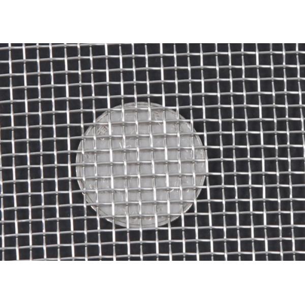 Buy SUS316 120mic Stainless Steel Woven Wire Mesh sheets Food Grade at wholesale prices
