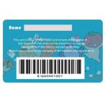 China Barcode Gift Card full color printing for sale