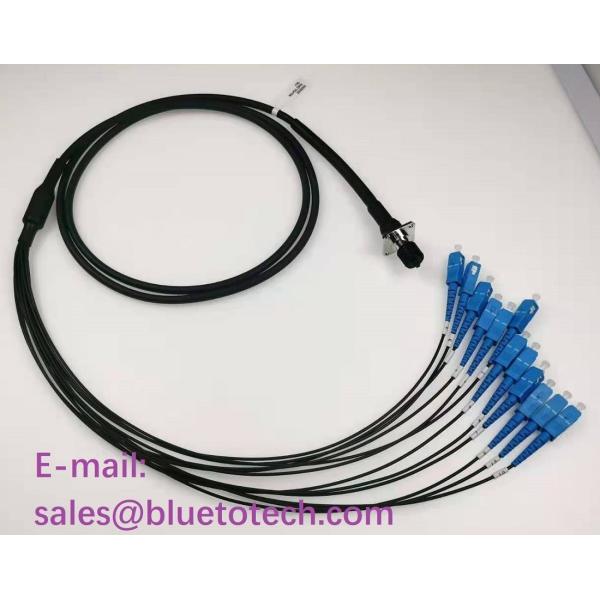 Rosenberger to SC 8fiber Waterproof Fiber Optic Patch Cord LC 8fiber RDC RQC RMC QRMC