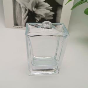 Reusable Square Cologne Perfume Spray Bottles 100ml Leak Proof