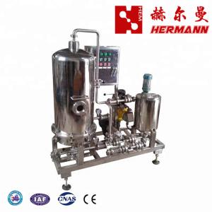 High Efficiency Beer Filtration Equipment , Beer Filling Machine SUS 304