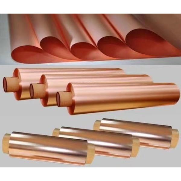Buy RoHS Certificated FPC Copper Foil Sheet,6um Electrodeposited Copper Sheet Metal at wholesale prices