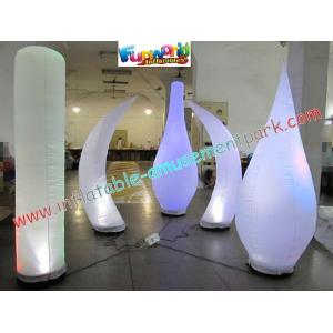 Inflatable Led Color Changing Lighting Decoration Pillar