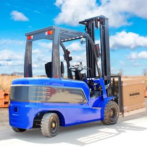 Popular Gasoline Forklift 3 Ton 3.5 Ton 4 Ton 5 Ton Triplex Mast Side Shifter