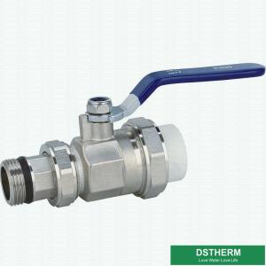 OEM Water Control Brass PPR Single Union Ball Valve