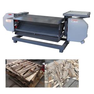 Wood Pallet Bandsaw Dismantler Machine For Pallet Nail Cutting