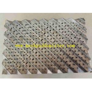 SuS316L 0.15mm Plate 200mm Height 1.5T Distillation Packing