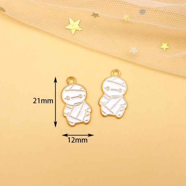 Keyring Horror Gifts Bulk Halloween Decor Purse Cute Little Kid Keychain for Teens Friends Couple Gift