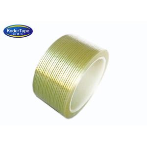 Fiberglass Mesh Filament Tape Heat Resistant Adhesive For Fridge
