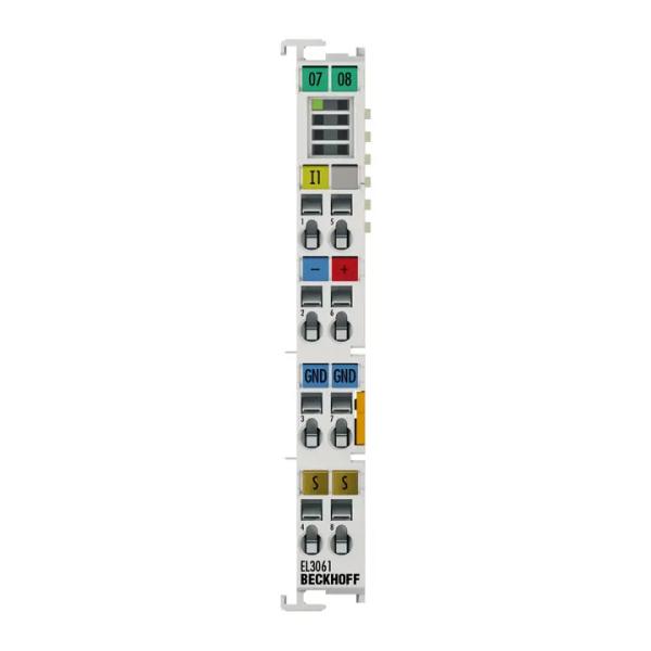 Buy EL3061 Beckhoff EtherCAT Terminal with 1-Channel Analog Input, Voltage, 0…10 V, 12 Bit at wholesale prices
