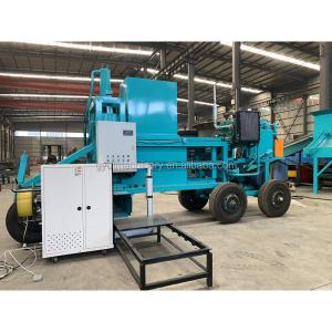 Self-powered Mini Square Baler for Hay Rice Wheat Corn Straw Bagging Machine