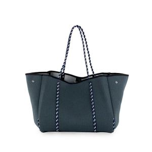 Cotton Polyester Blend Raffia Tote Bag Custom Print High Quality