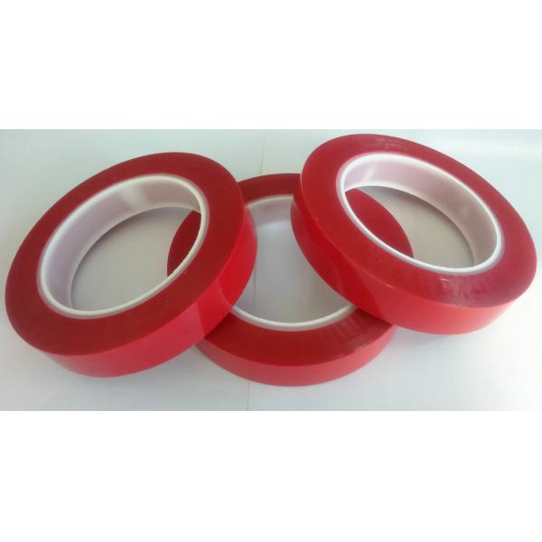 75um Thickness 55M Film Splicing Tape Red Base Material For Label Printing