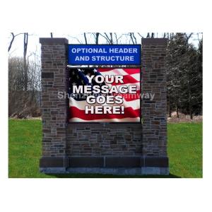 Front Maintenance P10 Outdoor LED Signs Advertising with OPTO / SILAN