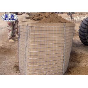 Heavy Galvanized Kesco Barrier , Not Hesco Military Barrier Fortifications