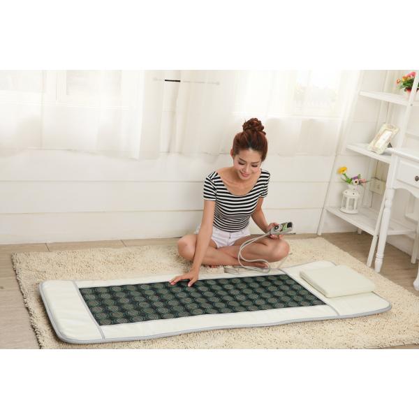 Jade Stone Far Infrared Heating Mat Sauna Mattress Pad EMF IEC Endorsed Certification