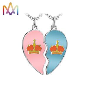 China 18K Gold Plated SS316L Love Jewelry Set With Heart Pendant on sale