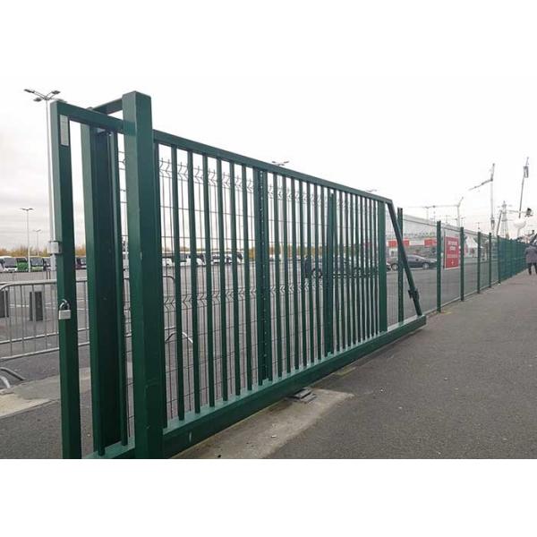 Buy PVC Coated 60*60mm Welded Metal Security Garden Gates at wholesale prices