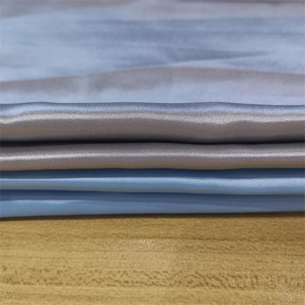 87gsm Women Suit Fabric 75dx68d Satin Polyester Chiffon