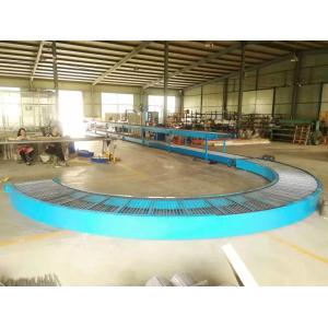 Infeed Conveyor with Blue PU Belt, Infeeder, Food Grade Conveyor, Discharger