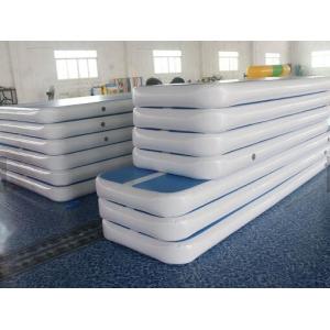 0.9mm Thickness Gymnastics Air Mat , Inflatable Air Track For Physical Training