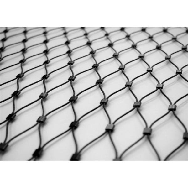 Buy Buildings Stainless Steel Rope Mesh Alkalinity Resisting Easy Maintenance at wholesale prices